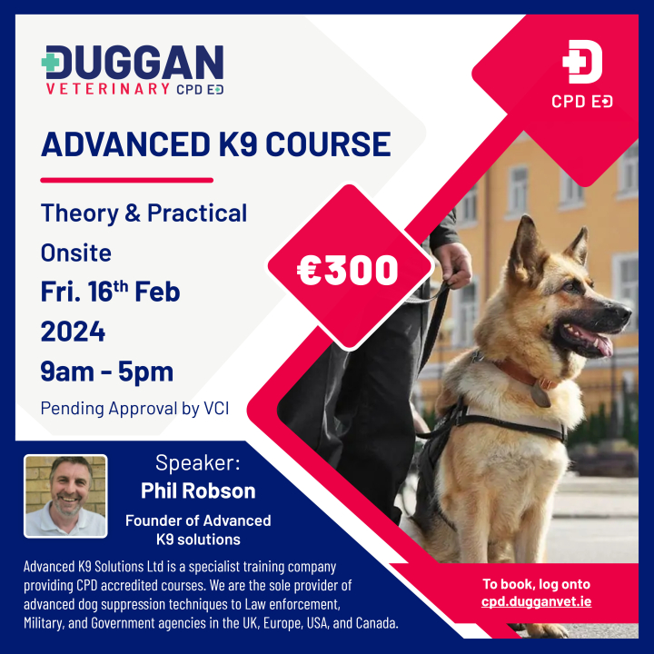 Advanced K9 Course with Duggan Veterinary 2nd Day