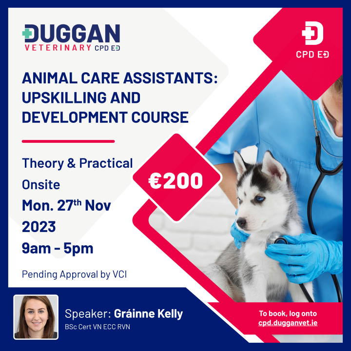 Animal care assistants: Upskilling and development course