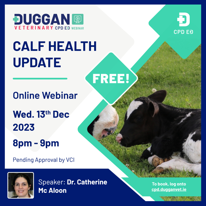 Webinar: Calf health update with Catherine Mc Aloon