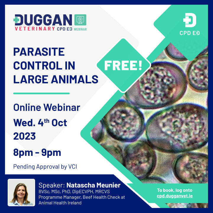 Webinar: Parasite control in light of resistance with Natascha Meunier from AHI 