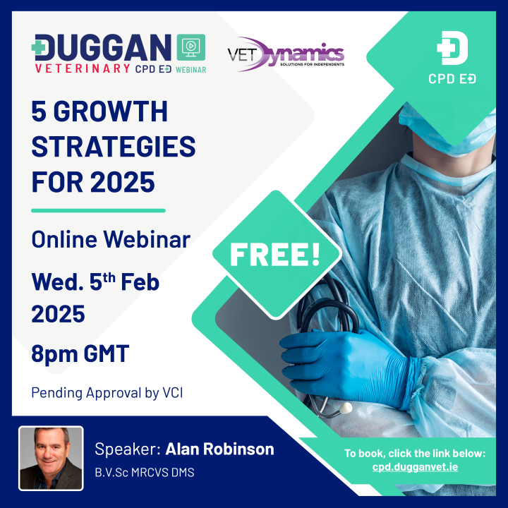 Webinar: 5 Growth Strategies for 2025 with Vet Dynamics 