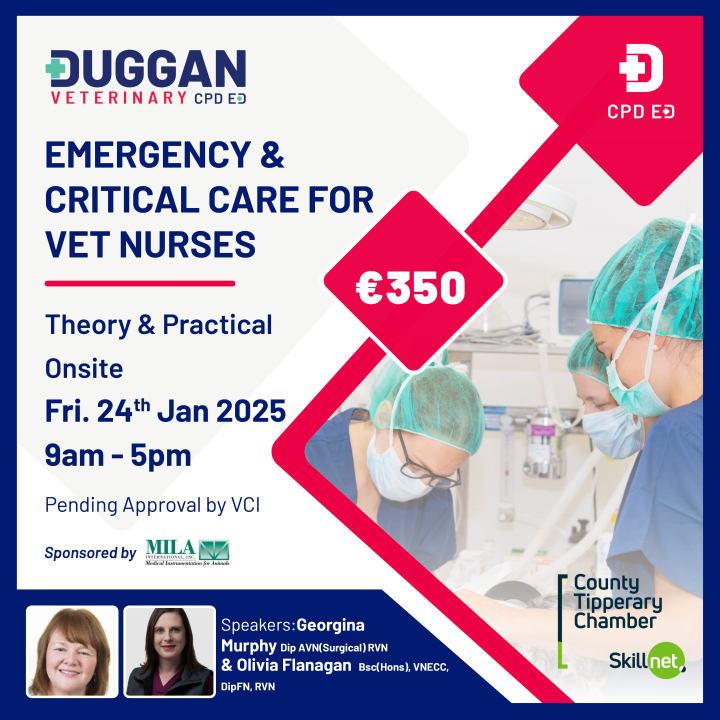 Emergency and critical care for veterinary nurses