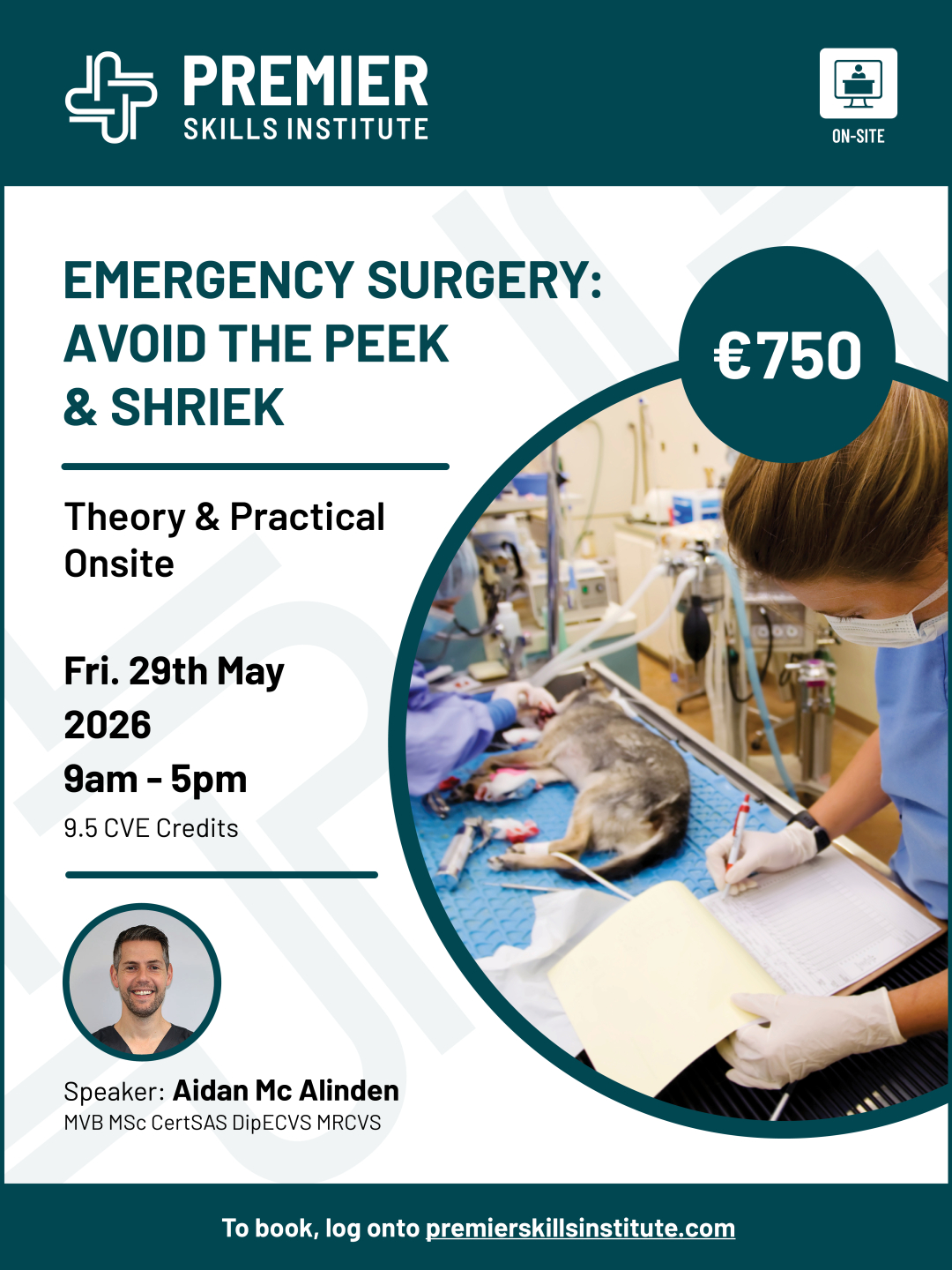 Emergency surgery: Avoid the peek & shriek 