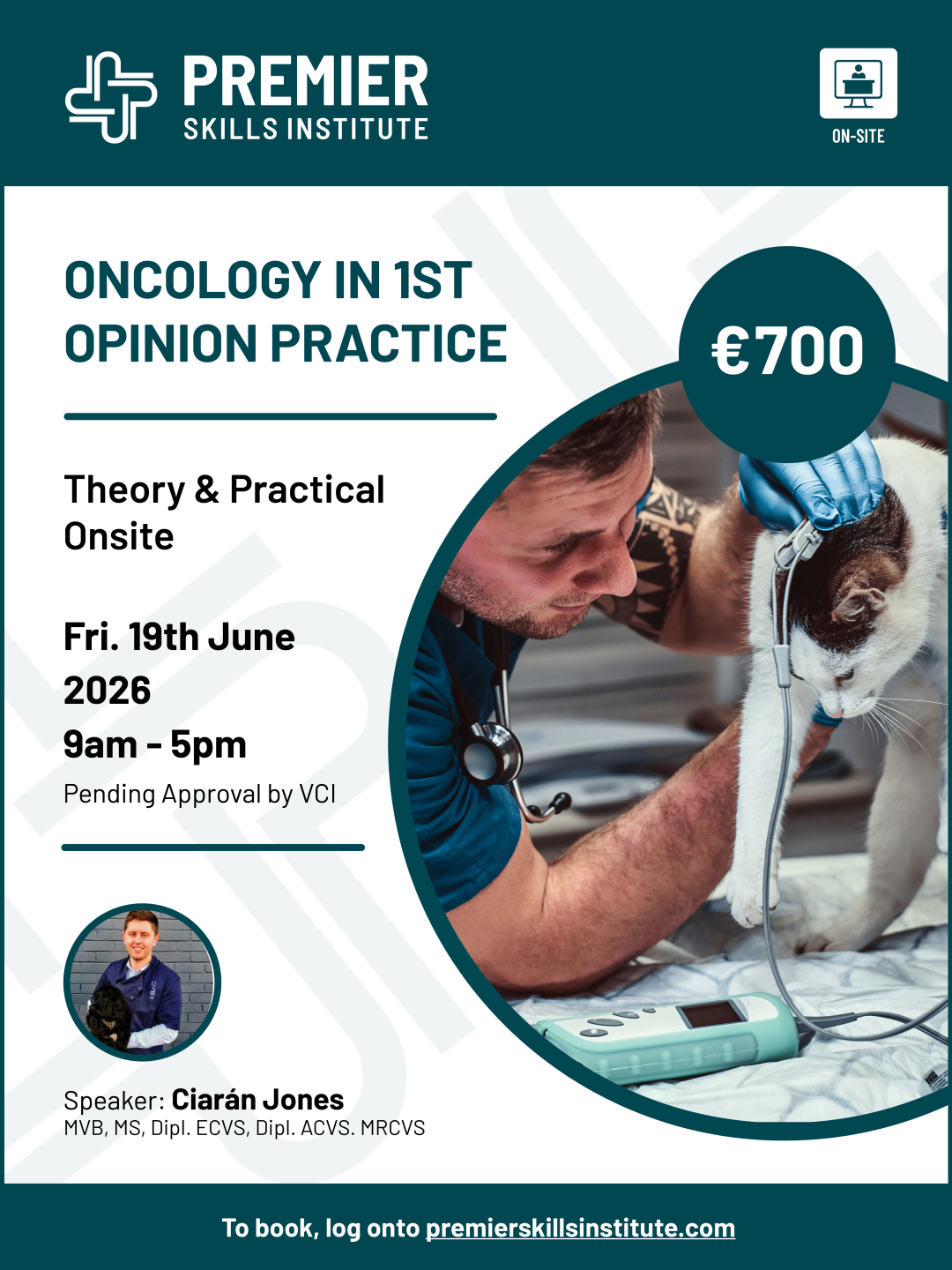 Oncology in 1st opinion practice with Ciaran Jones 