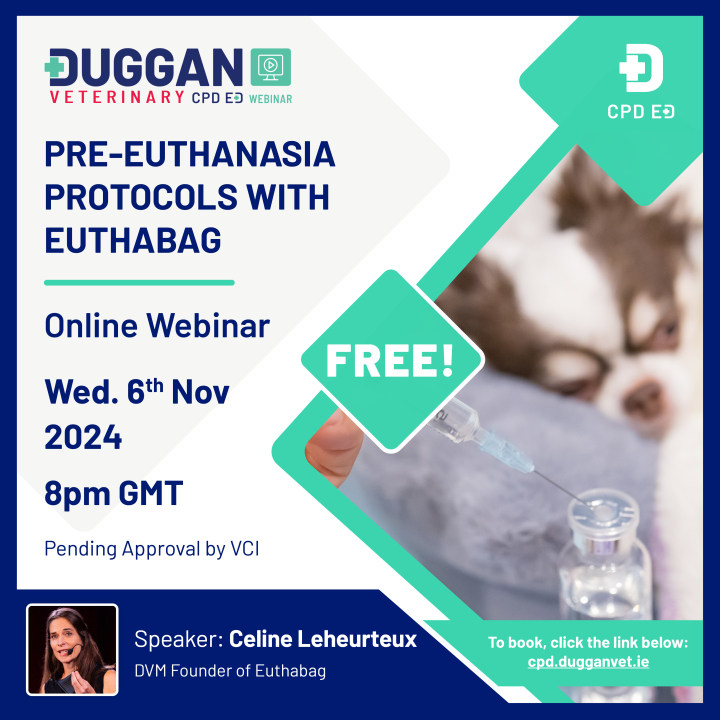 Webinar: Pre-euthanasia protocols with Euthabag 