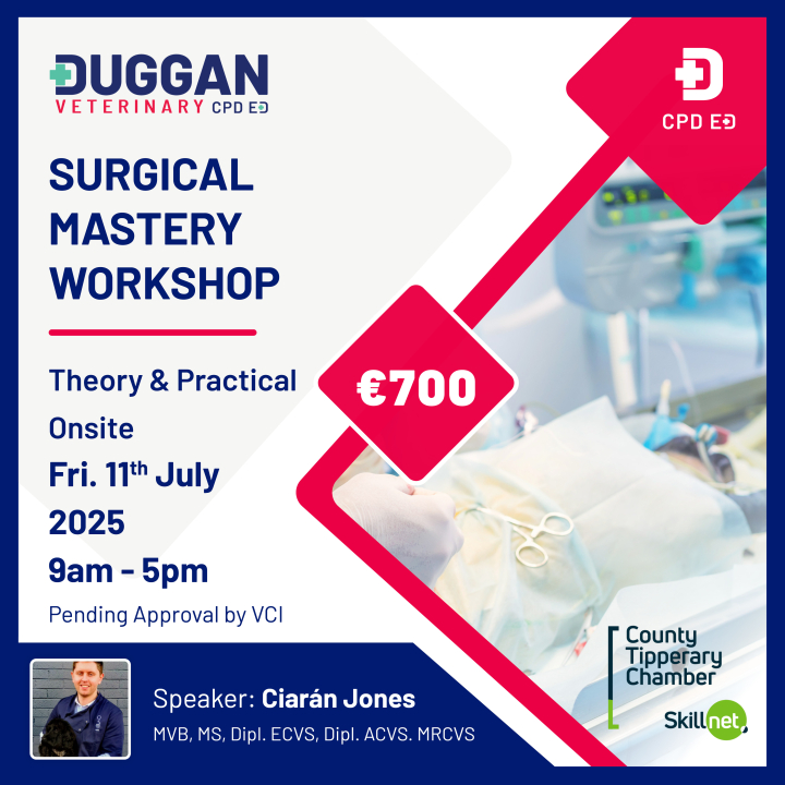 Surgical Mastery Workshop: Perineal hernia repair, anal sacculectomy, cystopexy and colopexy