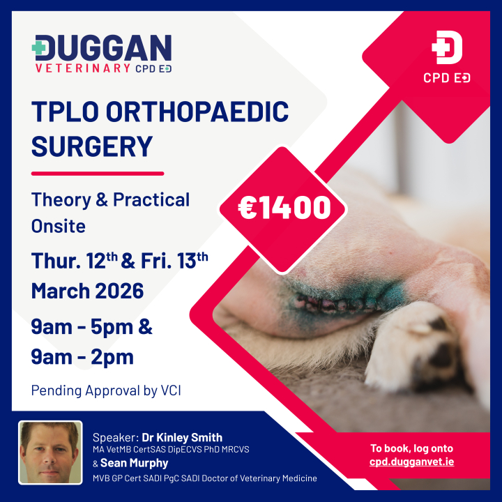 TPLO orthopaedic surgery practical course