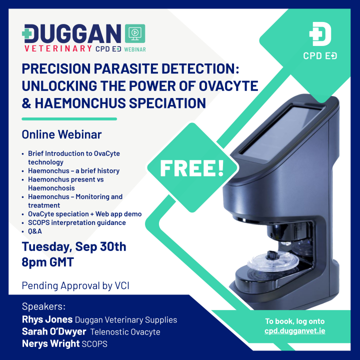 Webinar: Precision Parasite Detection: Unlocking the Power of Ovacyte & Haemonchus Speciation