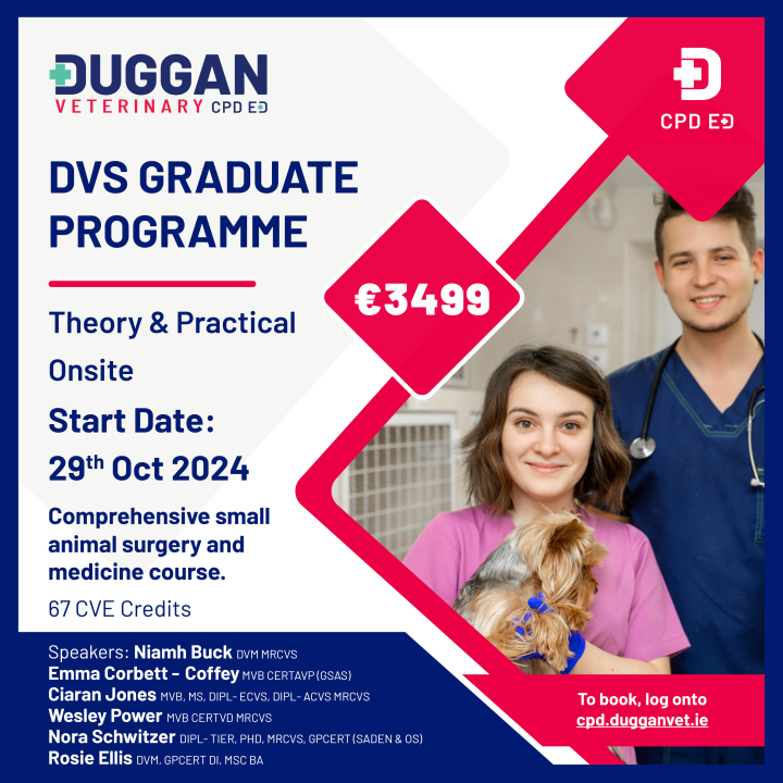 Duggan Veterinary Graduate Programme 2024 Cohort